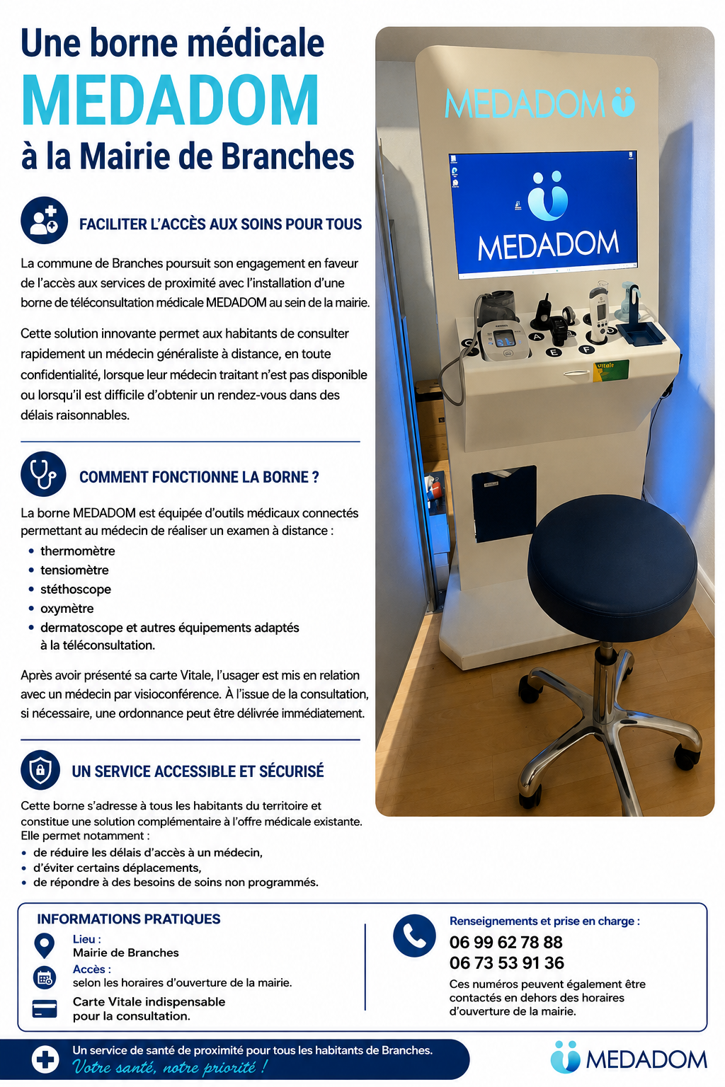Borne MEDADOM